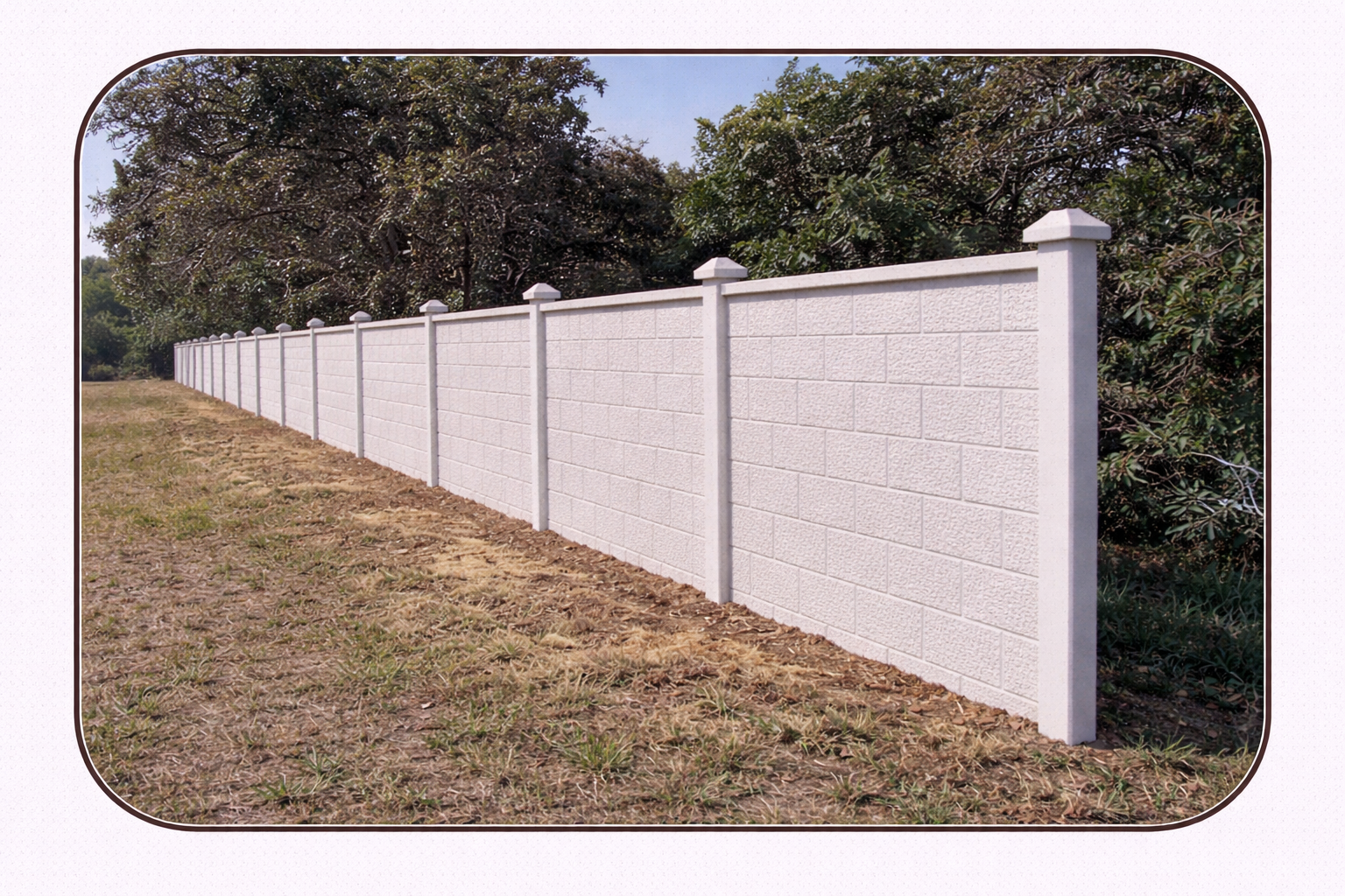 Precast Boundary Wall